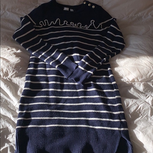 GAP NAUTICAL SWEATER DRESS - Picture 3 of 6